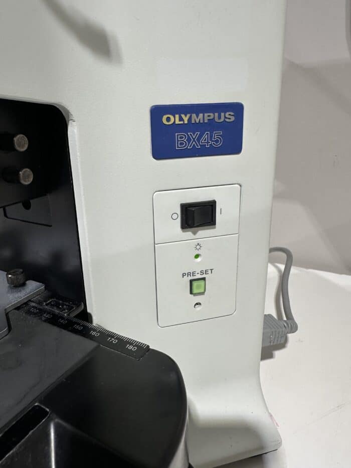 OLYMPUS BX45TF label