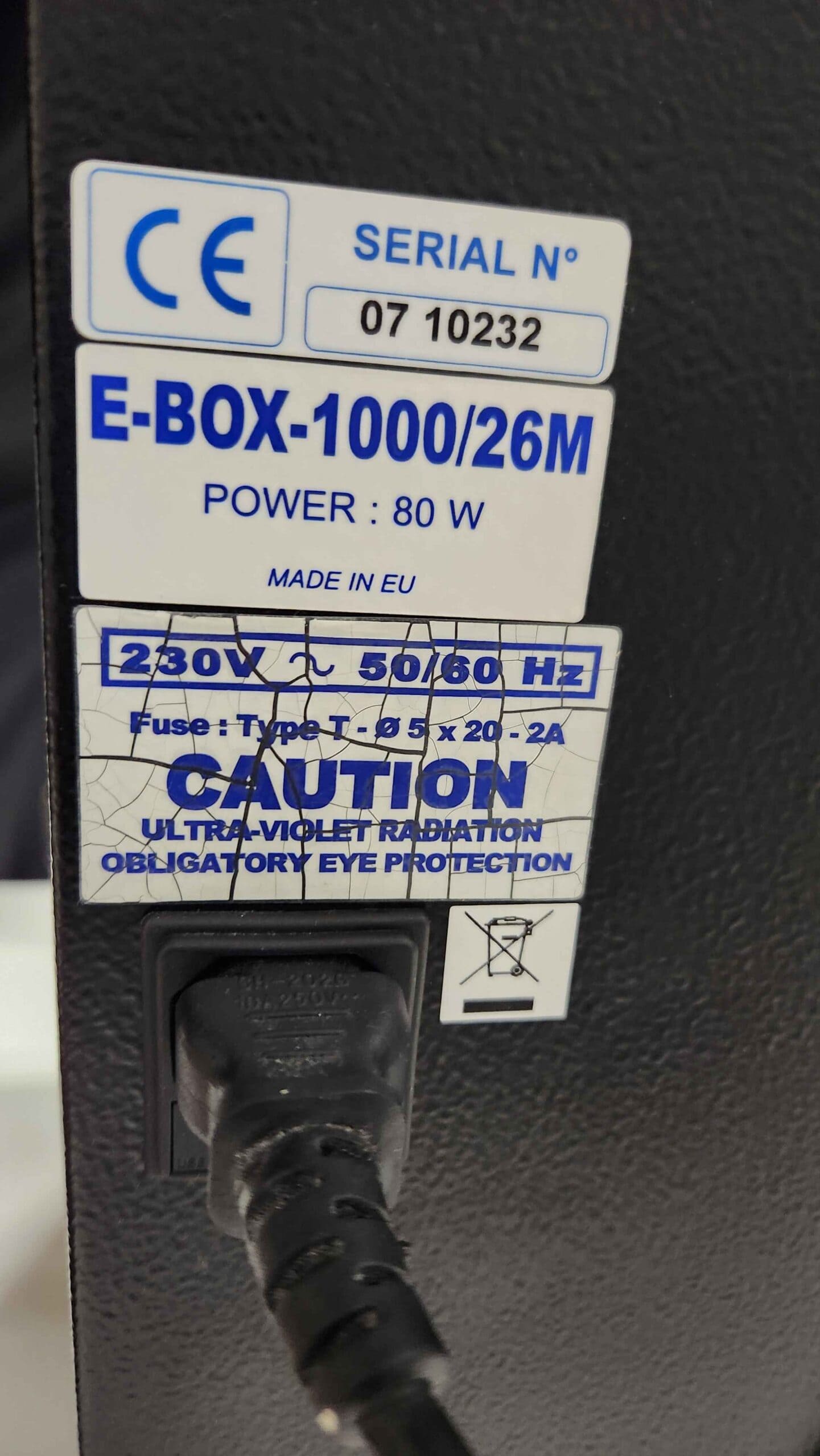 Vilber Lourmat E-BOX 1000/26M Gel Documentation System - Image 5