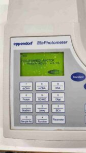 Eppendorf BioPhotometer 6131 UV/VIS Spectrophotometer